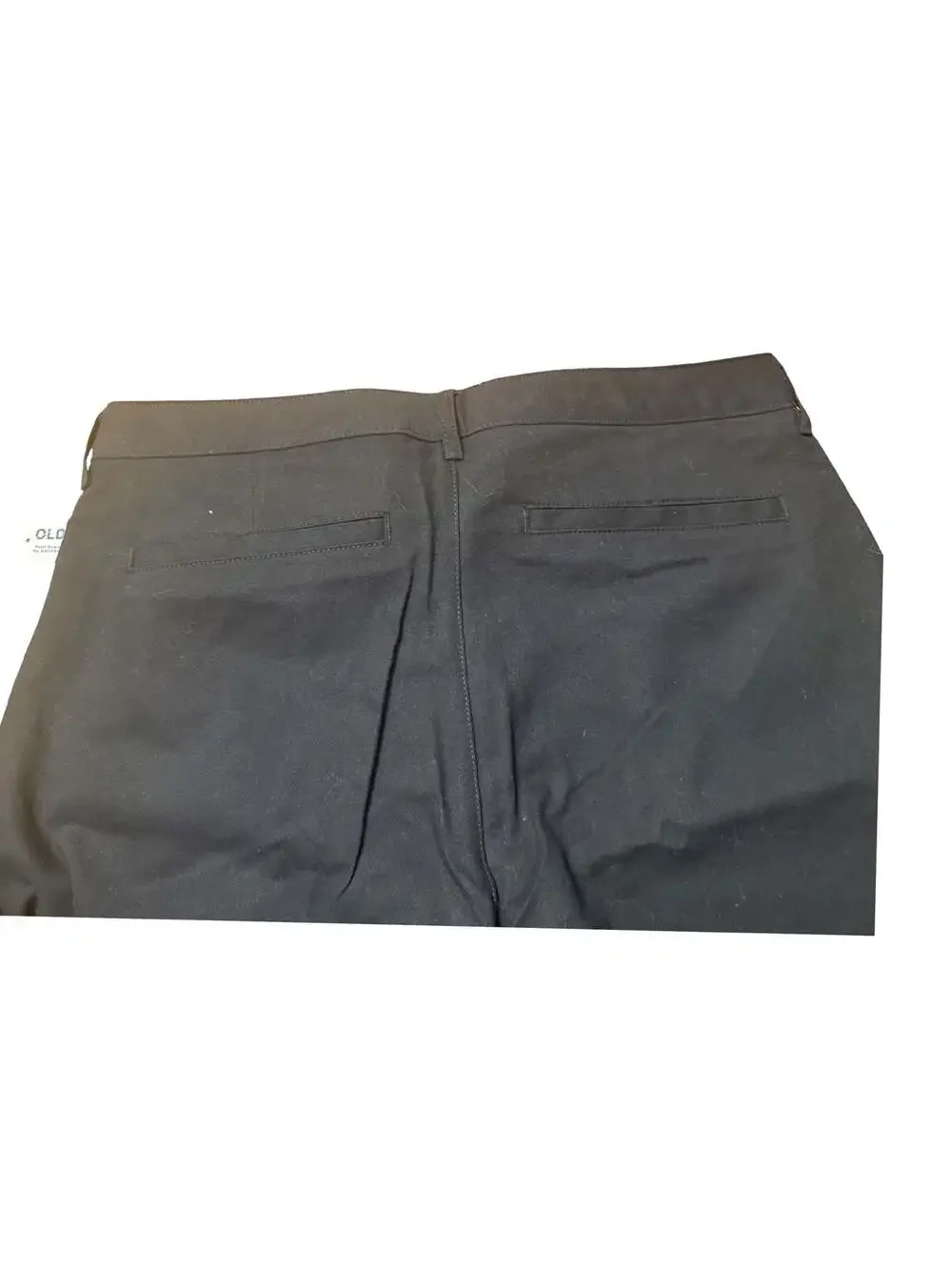 Old Navy Girls High-Rise Skinny Adjustable Waist Dress Pants, Black, Size 12 Pet